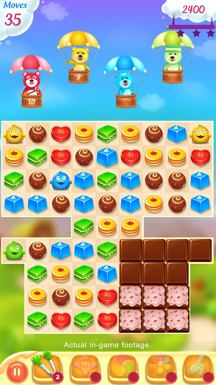 #3. Cookie Paradise (Android) By: Yes Games Studio