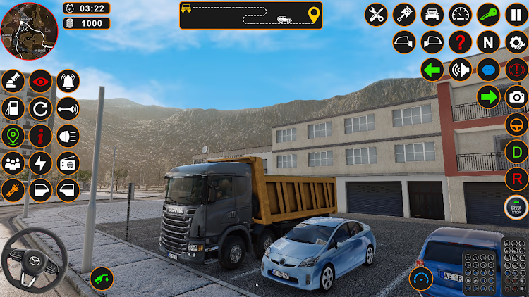 #7. American Cargo Truck Games Sim (Android) By: Gaming Pod