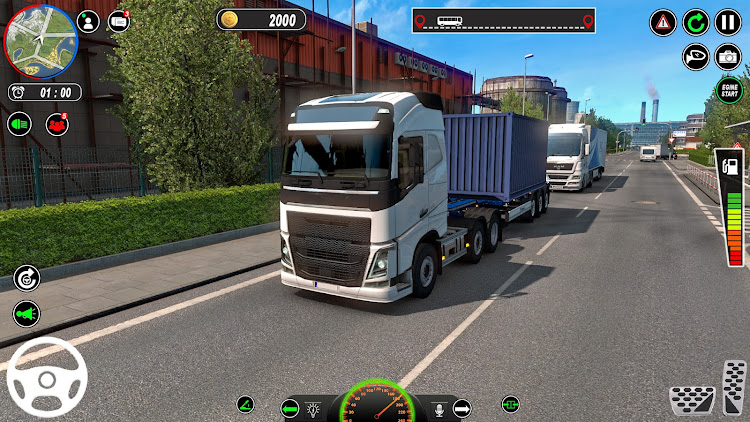 #4. Truck Simulator Games 3d (Android) By: Desktechx