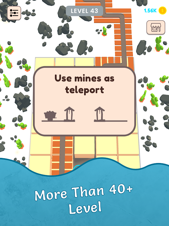 #7. Train Tracks Puzzle Adventure (Android) By: Incisive