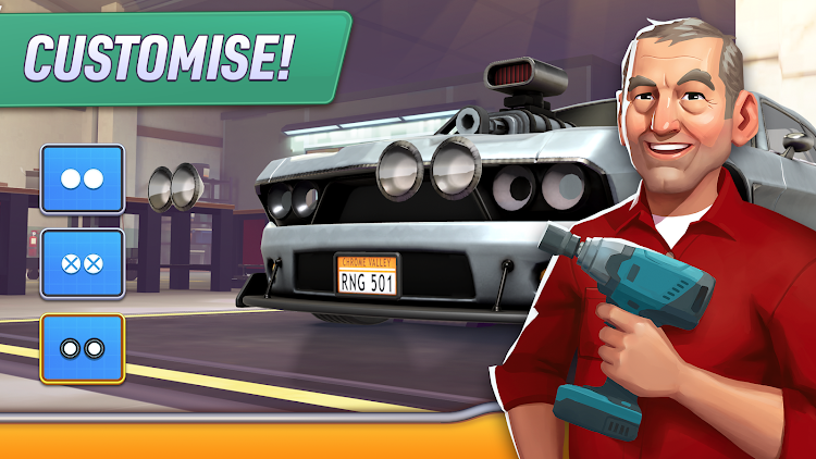 #4. Chrome Valley Customs (Android) By: Space Ape