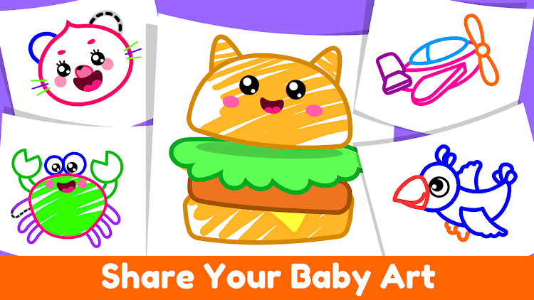 #7. ElePant: Drawing apps for kids (Android) By: GunjanApps Studios