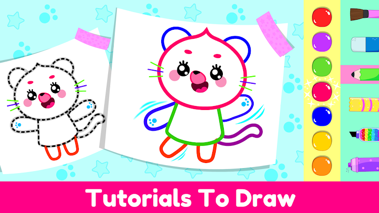 #8. ElePant: Drawing apps for kids (Android) By: GunjanApps Studios