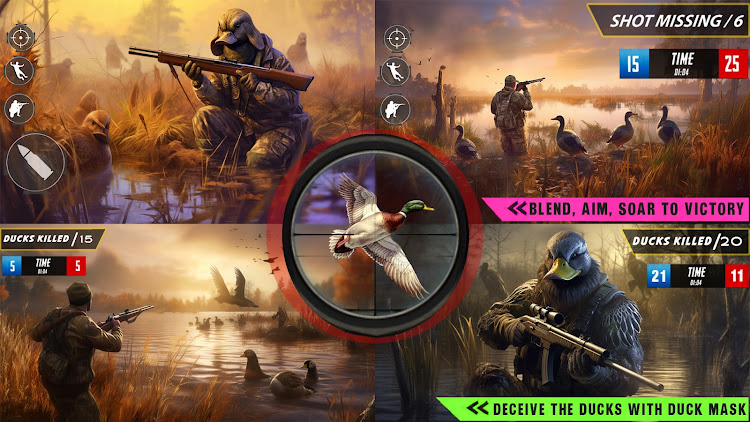 #3. Duck Hunting 3d: Birds Shooter (Android) By: Brave Jackals