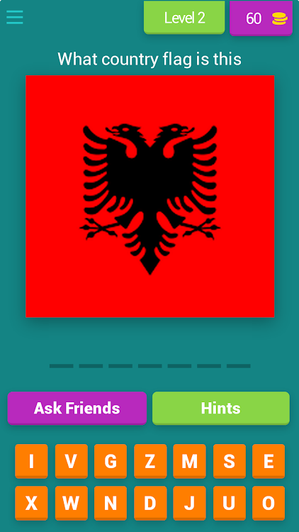 #3. ALL FLAGS QUIZ GUESS THE FLAG (Android) By: Dsseotools