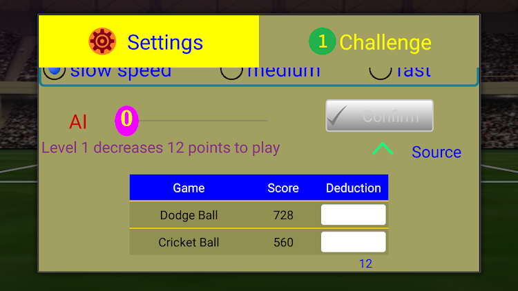 #4. Combo:dodge & cricket ball (Android) By: Ya-Chu Yang