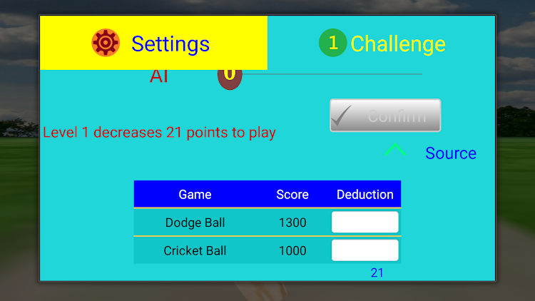 #8. Combo:dodge & cricket ball (Android) By: Ya-Chu Yang