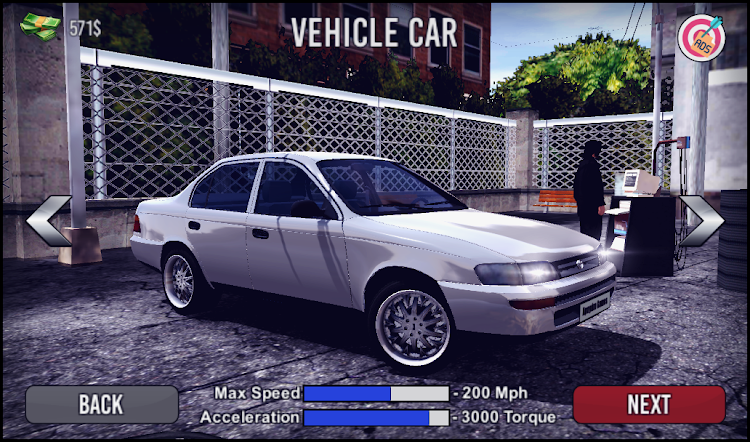 #9. Corolla Drift Simulator (Android) By: Apaydın Games