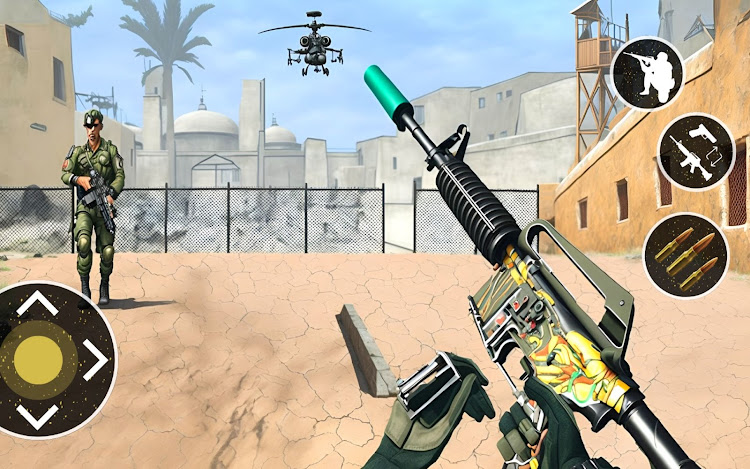 #4. War Gun Battle Royale Games (Android) By: Trilogixs