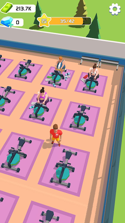 #4. My Gym Club (Android) By: Bibiboom