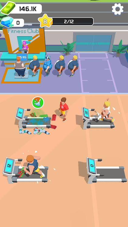 #6. My Gym Club (Android) By: Bibiboom