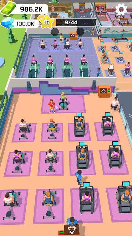 #10. My Gym Club (Android) By: Bibiboom