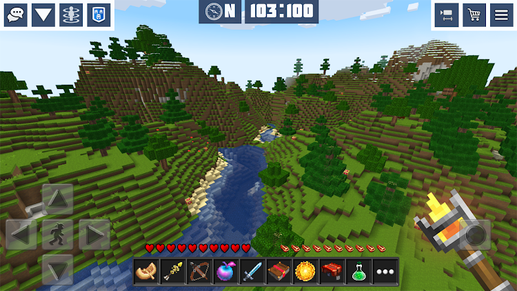 #6. Planet Craft: Mine Block Craft (Android) By: Playlabs, LLC