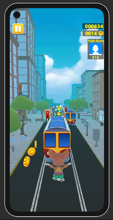 #2. Buddy Highway Surfer (Android) By: Bal Kabağı Mobil Games