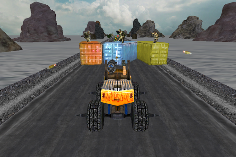 #8. Crazy Monster Truck Fighter - (Android) By: MouthShut Games