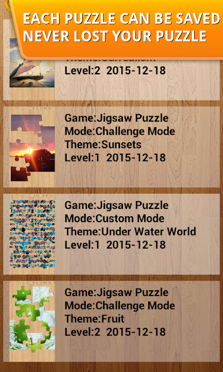 #6. Pure Jigsaw Puzzles (Android) By: Yodesoft LLC