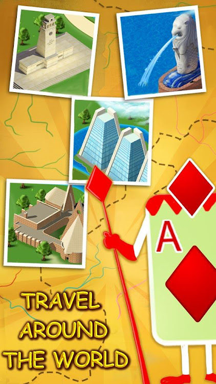 #2. Solitaire 3 Arena (Android) By: Garden City Games