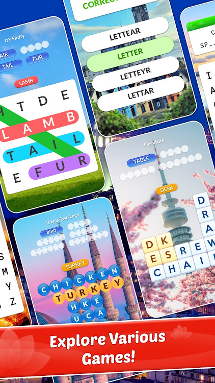 #4. Word Town: Find Words & Crush! (Android) By: HI STUDIO LIMITED