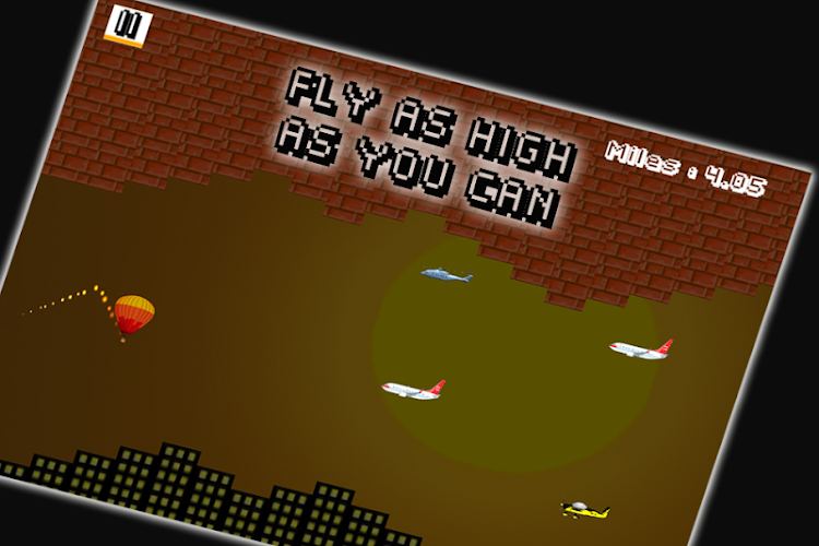 #7. Clumsy Hot Balloon (Android) By: MouthShut Games