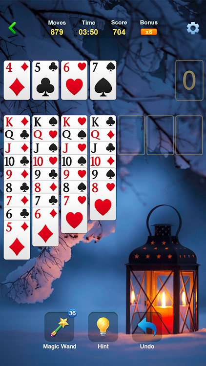 #3. Solitaire - Classic Card Games (Android) By: Oakever Games