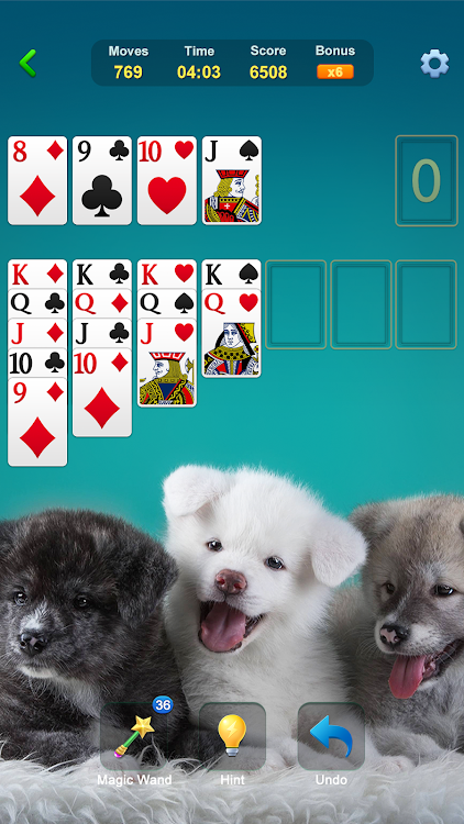 #4. Solitaire - Classic Card Games (Android) By: Oakever Games