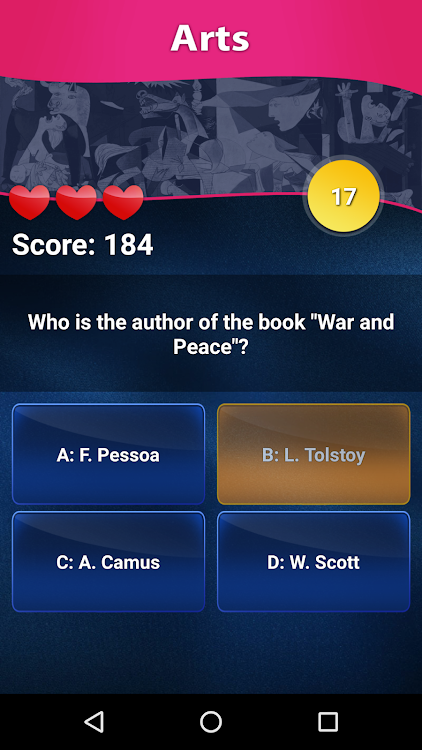 #3. Quiz of Knowledge Game (Android) By: educ8s.com