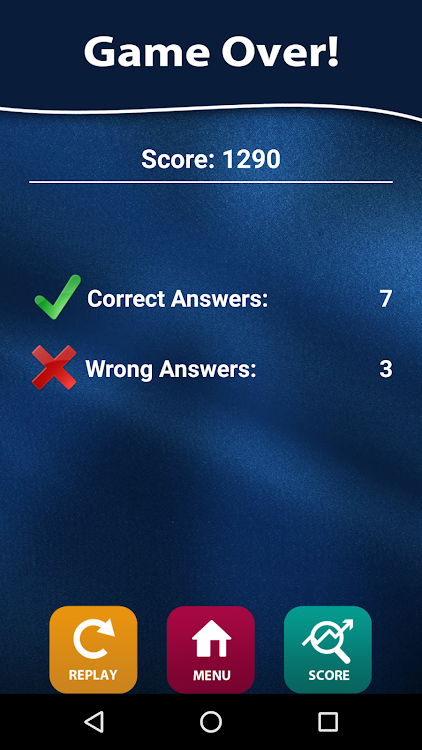 #4. Quiz of Knowledge Game (Android) By: educ8s.com