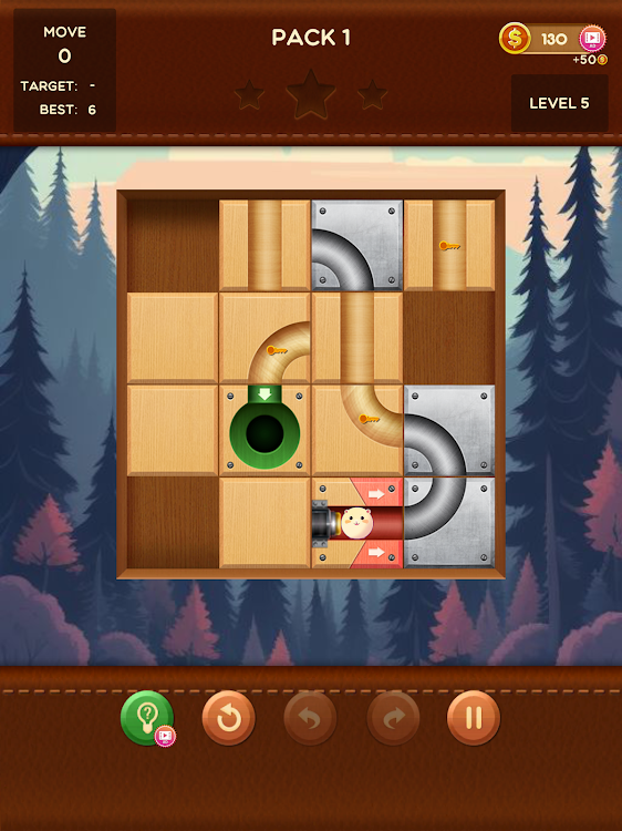 #10. Hamster Puzzle: Collect Keys (Android) By: Elebah