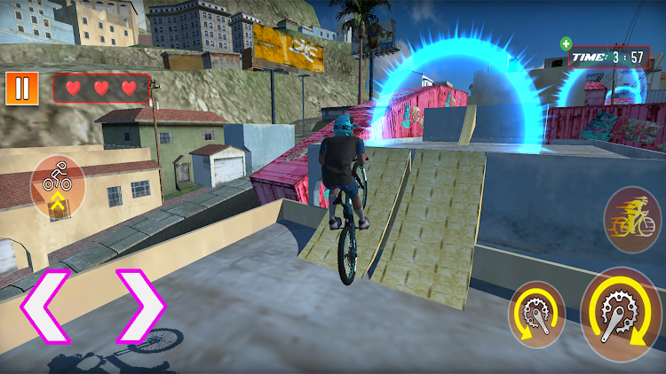 #6. BMX Offroad Cycle Stunt Game (Android) By: Tap Dog Studio