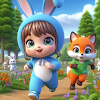 Bunny and Fox icon