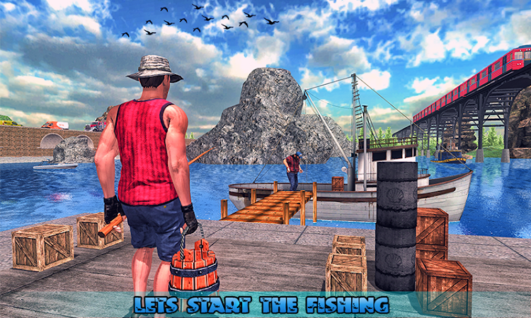 #4. Big Fishing Ship Simulator 3D (Android) By: Extreme Games Production