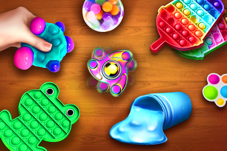 #2. Antistress Pop It Fidget Toys (Android) By: Taprix