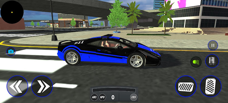 #4. Open World Police Car Driving (Android) By: Gamix Fusion