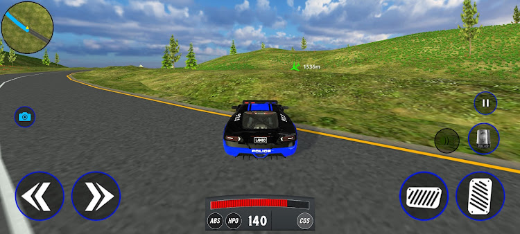 #5. Open World Police Car Driving (Android) By: Gamix Fusion