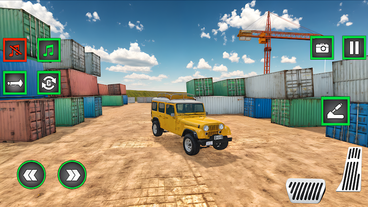 #2. 4x4 Jeep Simulator Jeep Game (Android) By: SN Simulation Hub