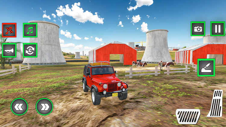 #5. 4x4 Jeep Simulator Jeep Game (Android) By: SN Simulation Hub