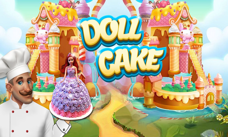 #6. Fashion Doll Cake Games (Android) By: Pop it Games