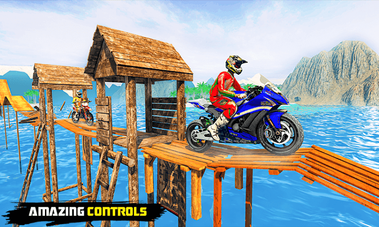 #2. Extreme Tricky Bike stunt Sim (Android) By: Extreme Games Production