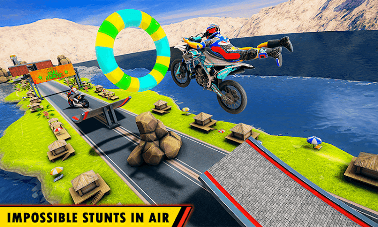 #4. Extreme Tricky Bike stunt Sim (Android) By: Extreme Games Production