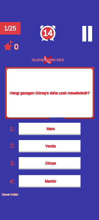 #6. Bilgi Yarışması (Android) By: Serhat Bilişim