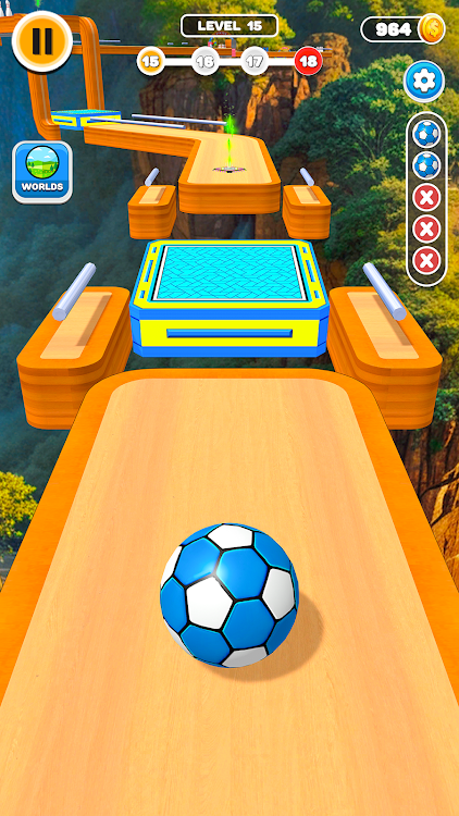 #9. Ball Race 3d - Ball Games (Android) By: HitBox Games