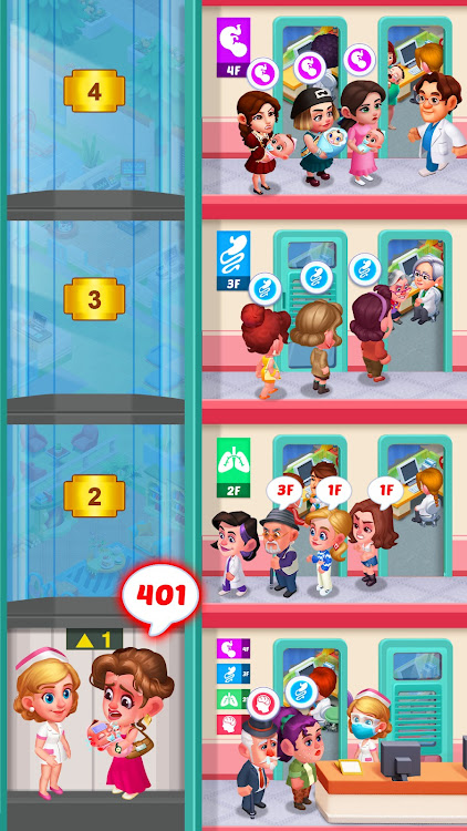 #7. Crazy Hospital®️ (Android) By: Smart Fun Casual Games