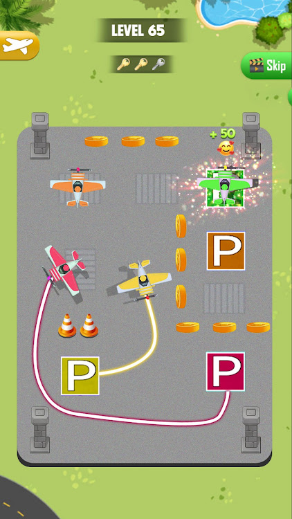 #6. Plane Park Landing Master (Android) By: Rock Hill Games