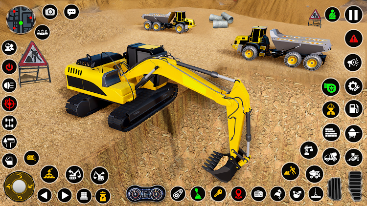 #2. Construction Dump Truck Game (Android) By: Mobile Games Hive