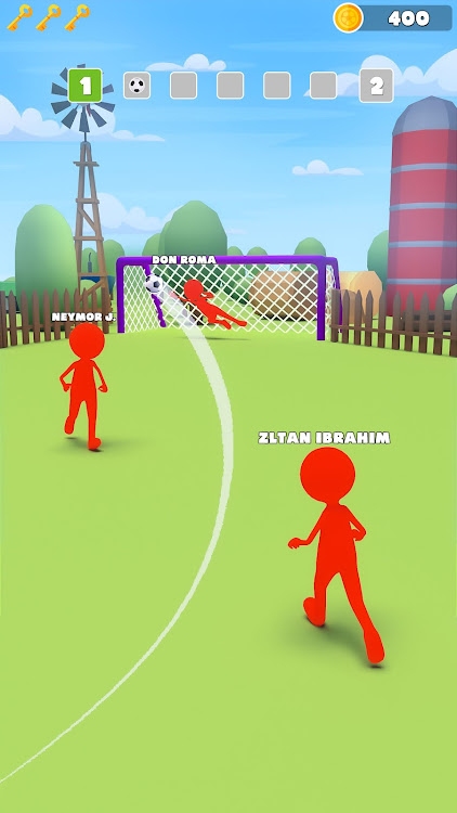 #3. Wonder Goal: Fun Football Kick (Android) By: Mini Sports