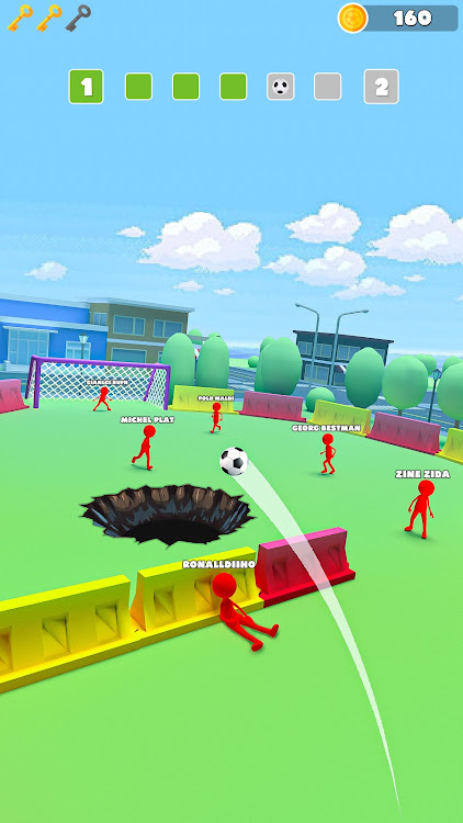 #7. Wonder Goal: Fun Football Kick (Android) By: Mini Sports