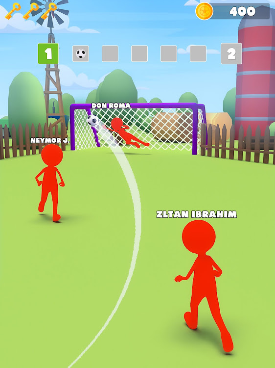 #10. Wonder Goal: Fun Football Kick (Android) By: Mini Sports