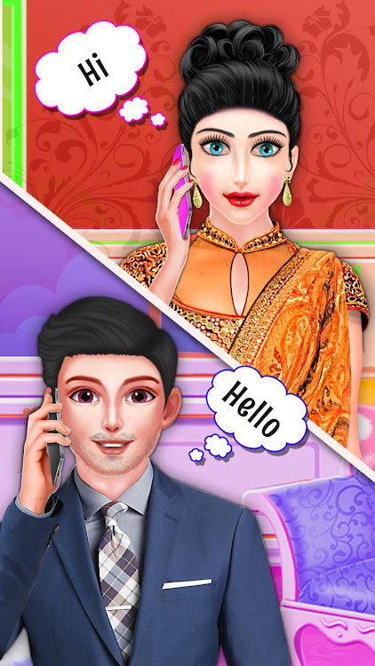 #2. Indian Fashion Makeup Stylist (Android) By: playNfun - educational & girl games