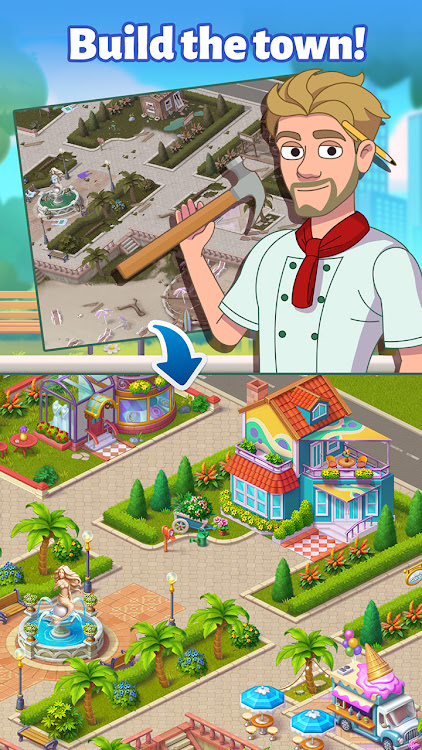 #2. Town Horizon: Merge It (Android) By: Jewel Loft