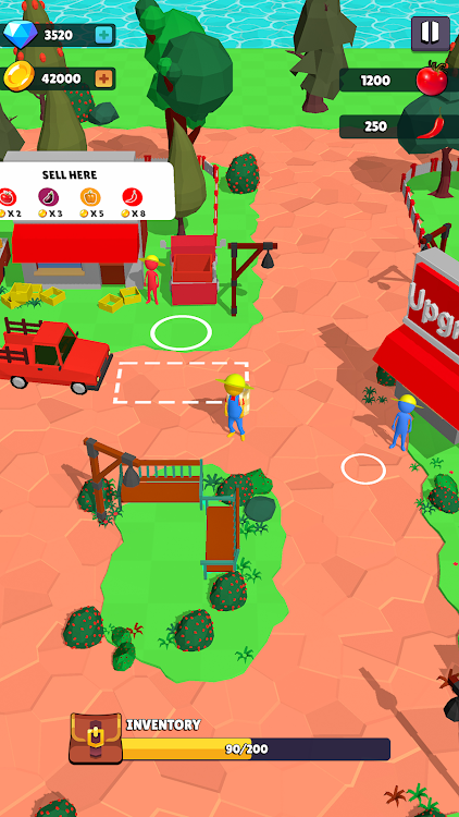 #3. Farming Land - Farm Simulator (Android) By: Supercode Games